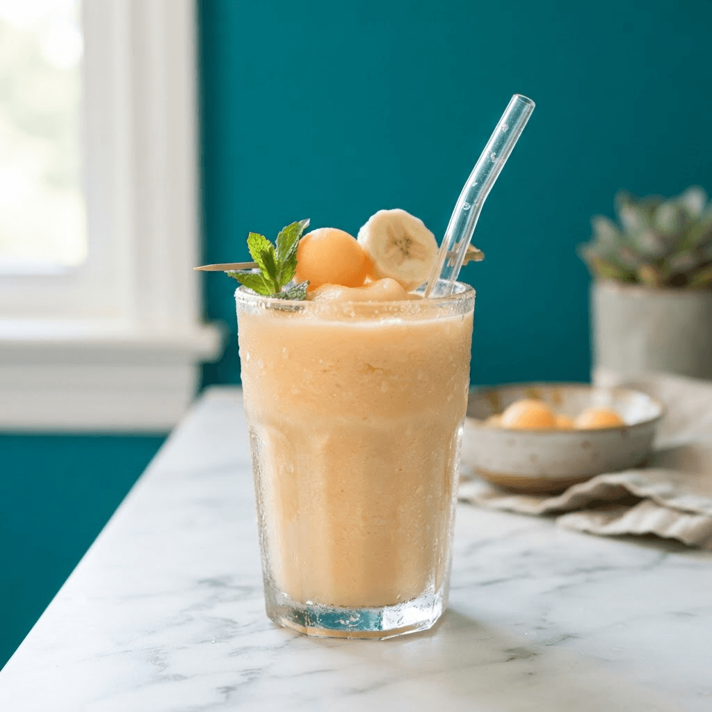 Banana Cantaloupe Smoothie