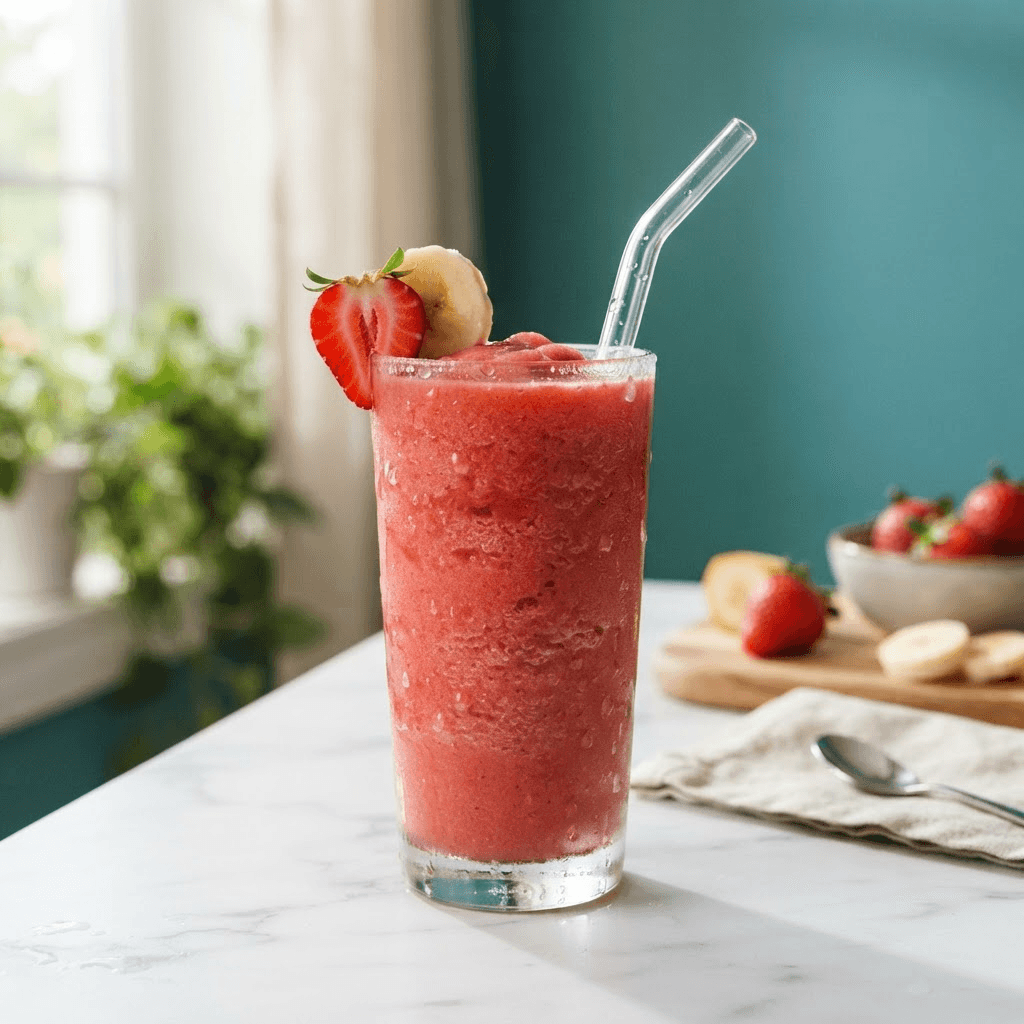Banana Strawberry Smoothie