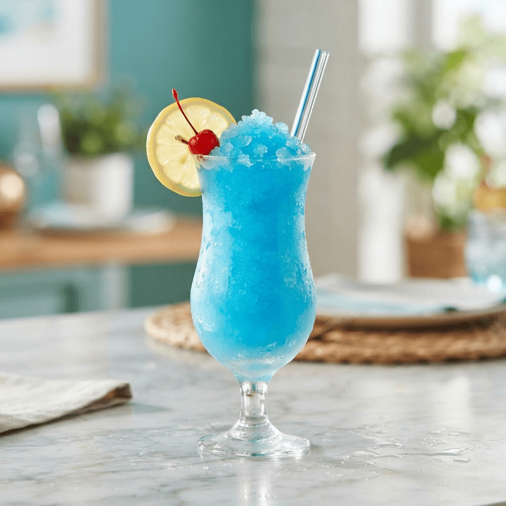 Blue Lagoon Slush (Alcohol-Free)