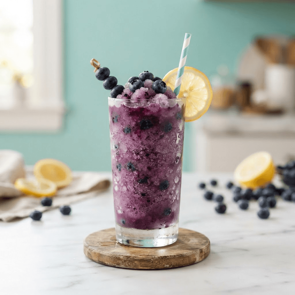 Blueberry Frozen Lemonade