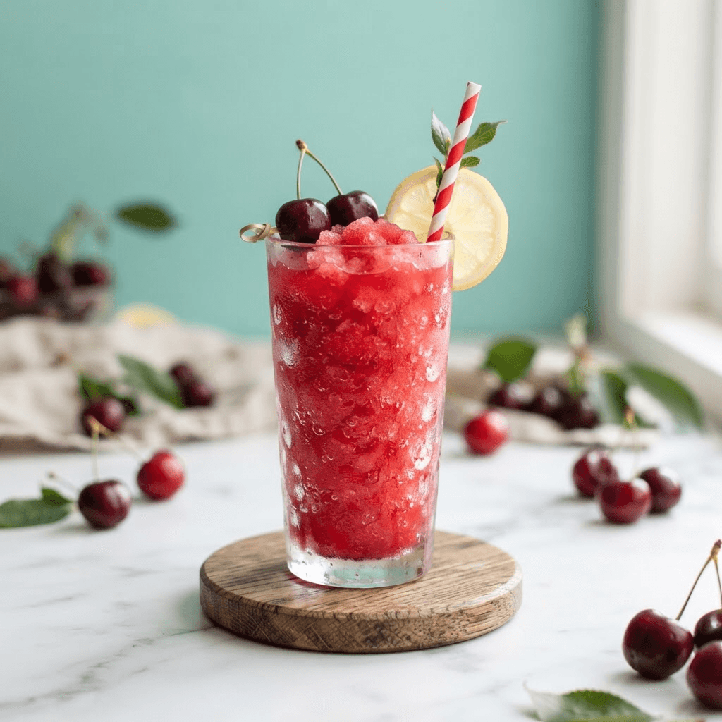Cherry Frozen Lemonade