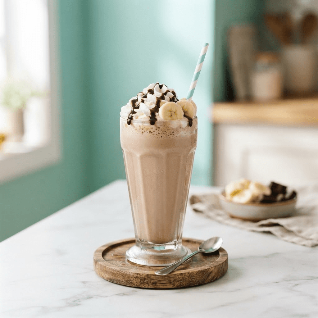 Chocolate Banana Milkshake