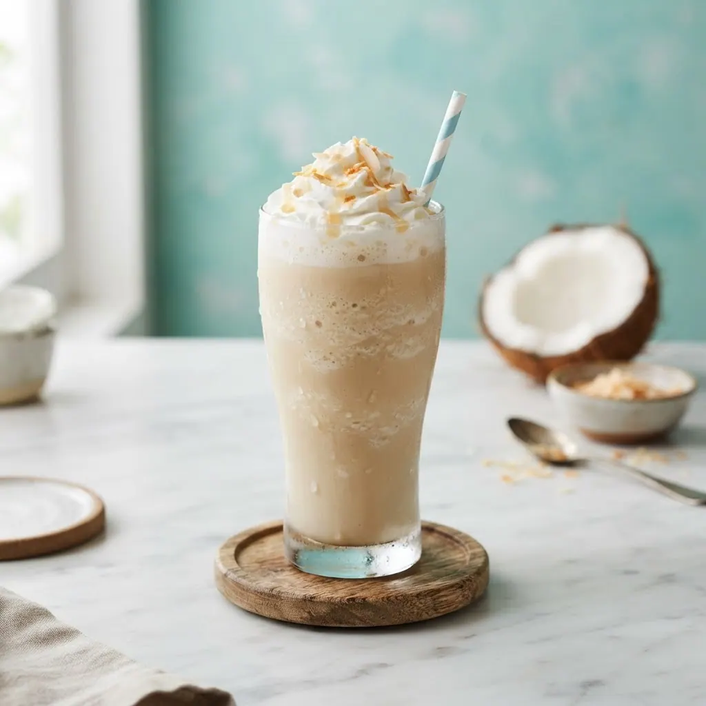 Kokos Frappé — Frappé & Iskaffe