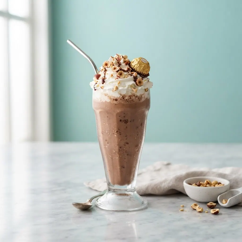 ميلك شيك Ferrero Rocher — ميلك شيك