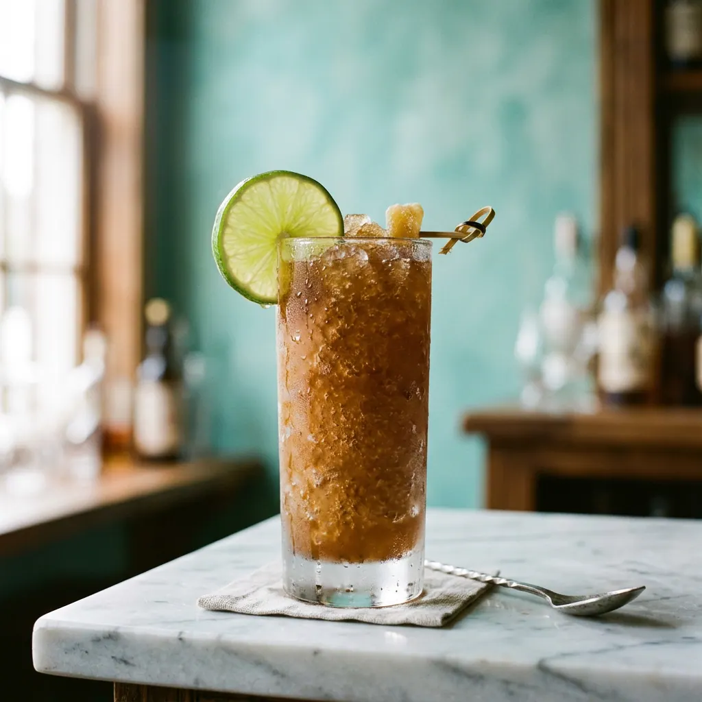 Frozen Dark 'n' Stormy — Frozen Cocktails