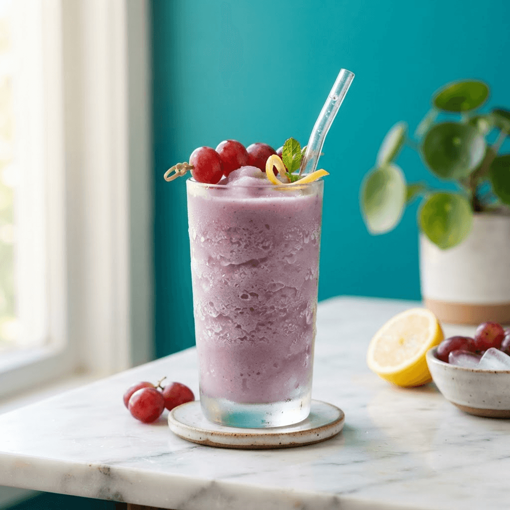 Grape Lemon Pineapple Smoothie