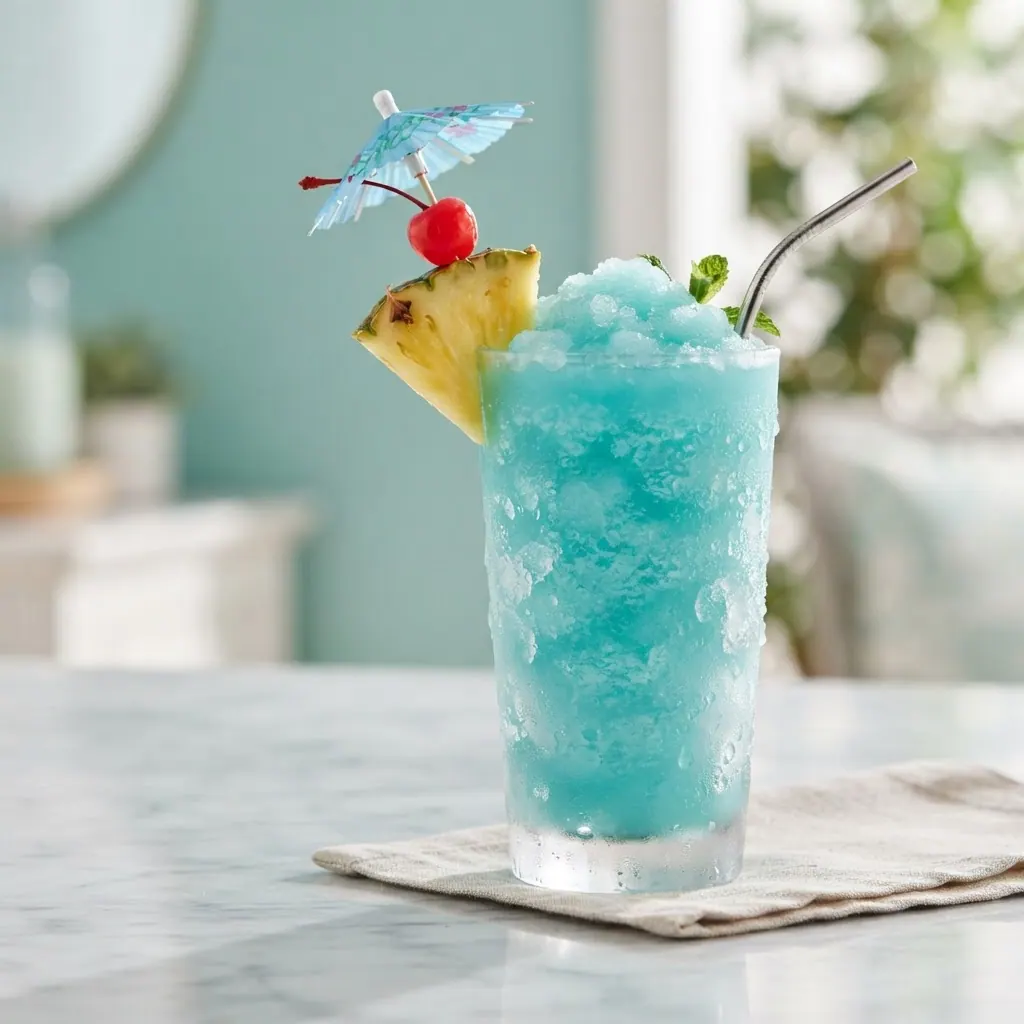 Malibu Blue Lagoon — Frozen Cocktails
