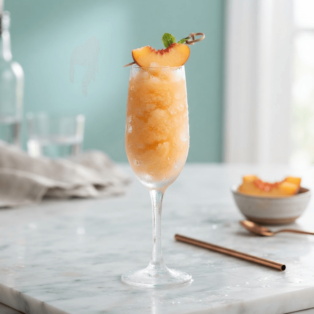 Peach Bellini Slush