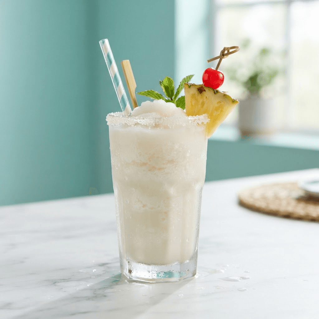 Piña Colada Slush (Alcohol-Free)