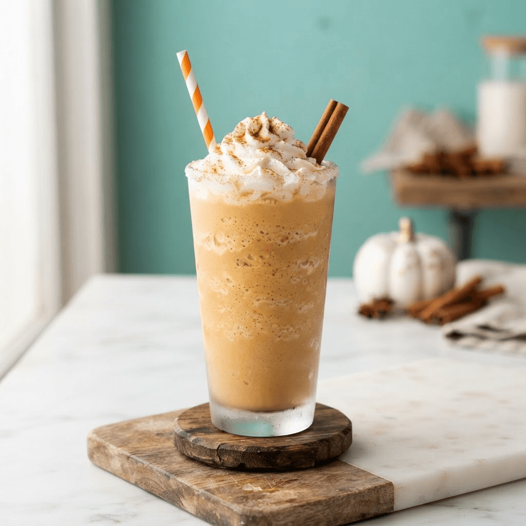 Pumpkin Spice Frappé
