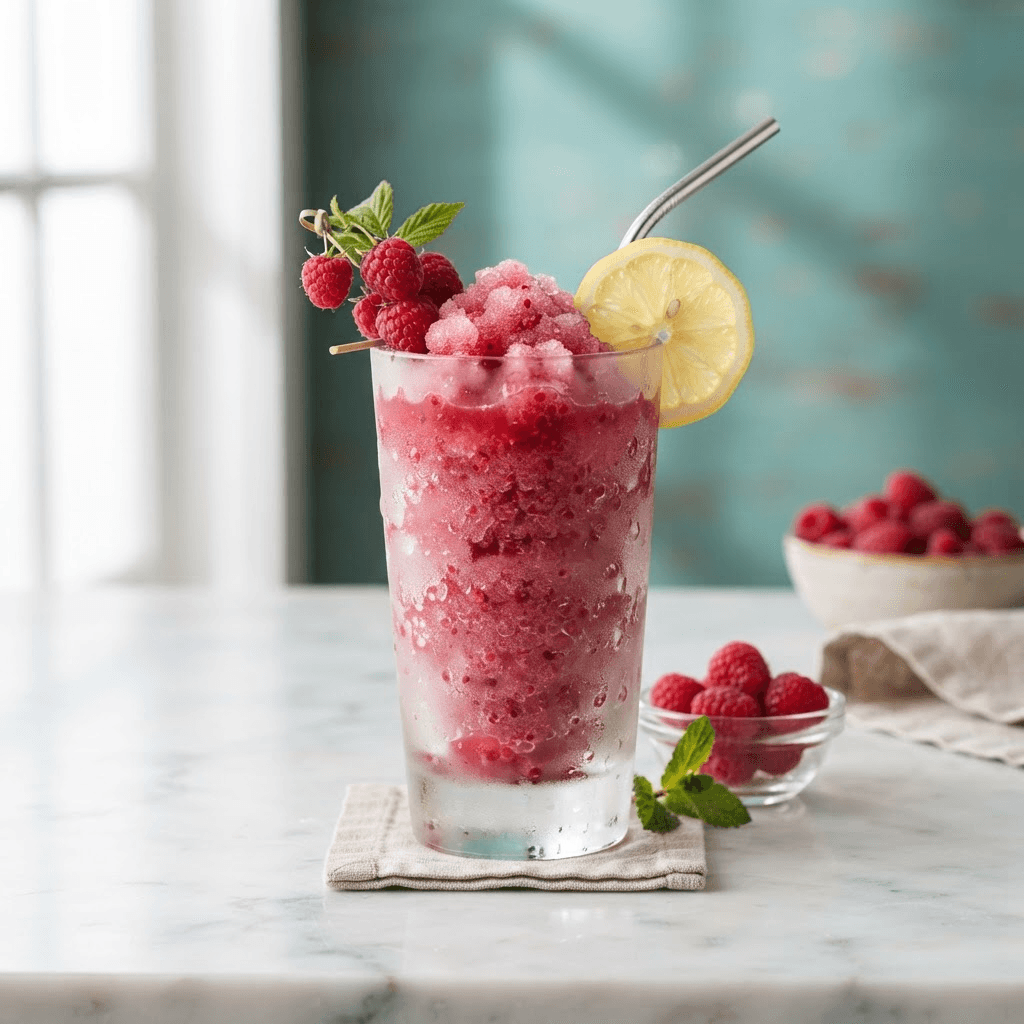 Raspberry Frozen Lemonade