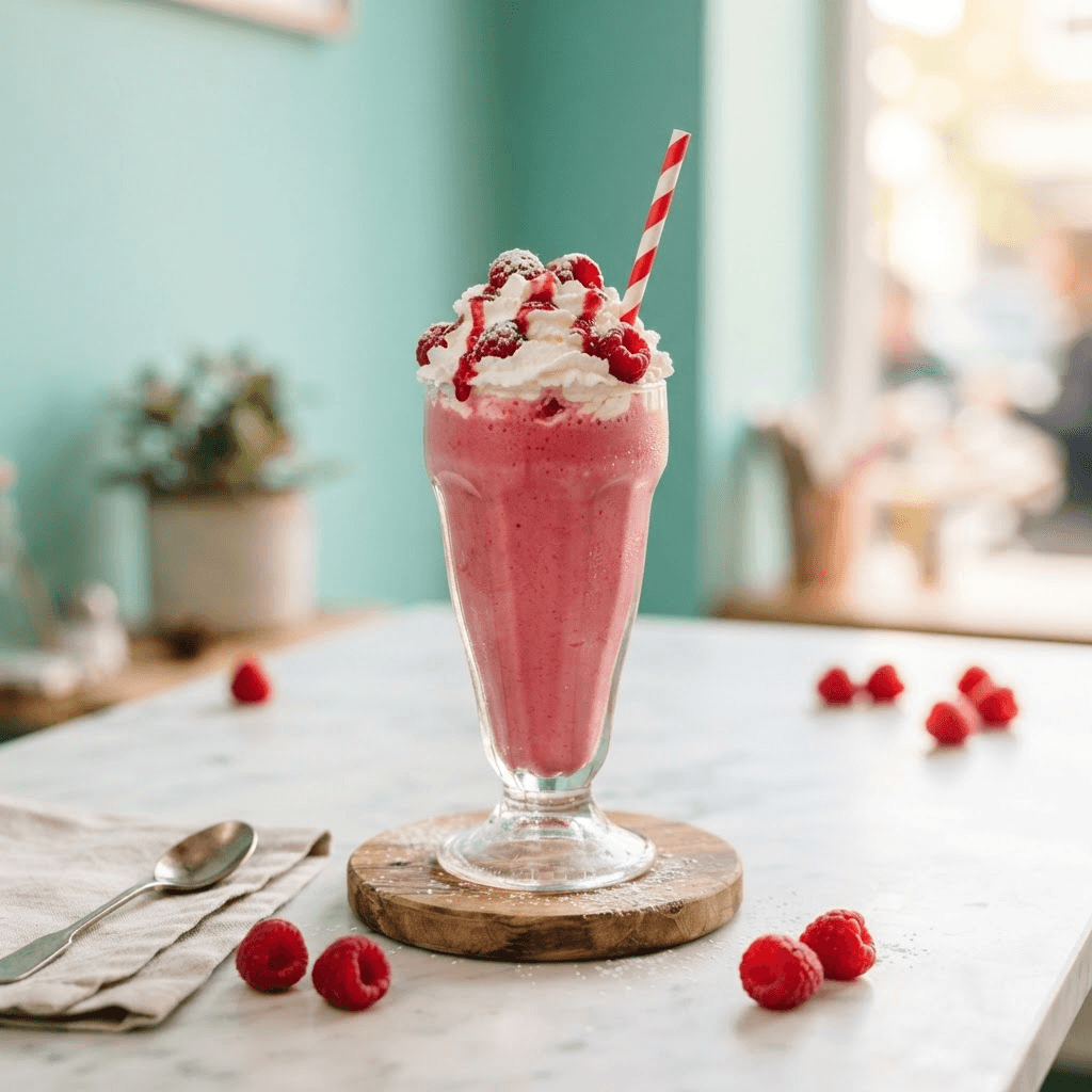 Raspberry Milkshake