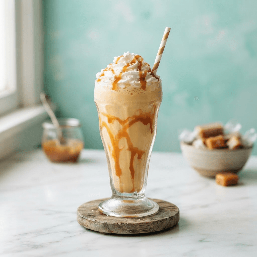 Salted Caramel Milkshake