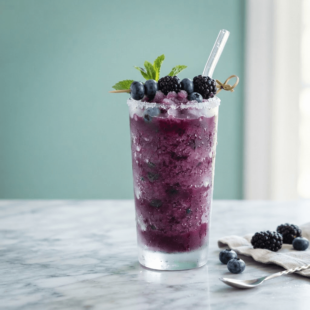 Spiked Berry Blast Slush