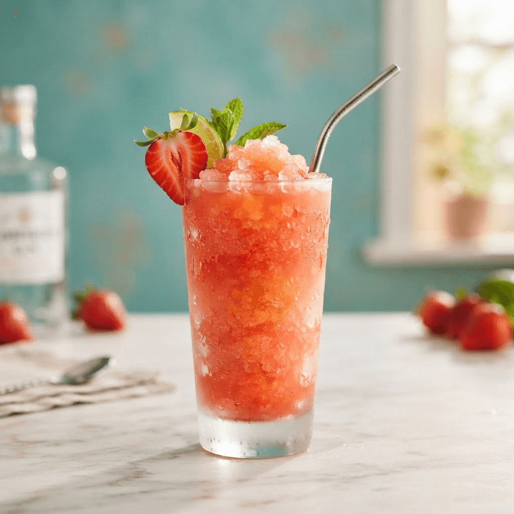 Strawberry Gin Hass