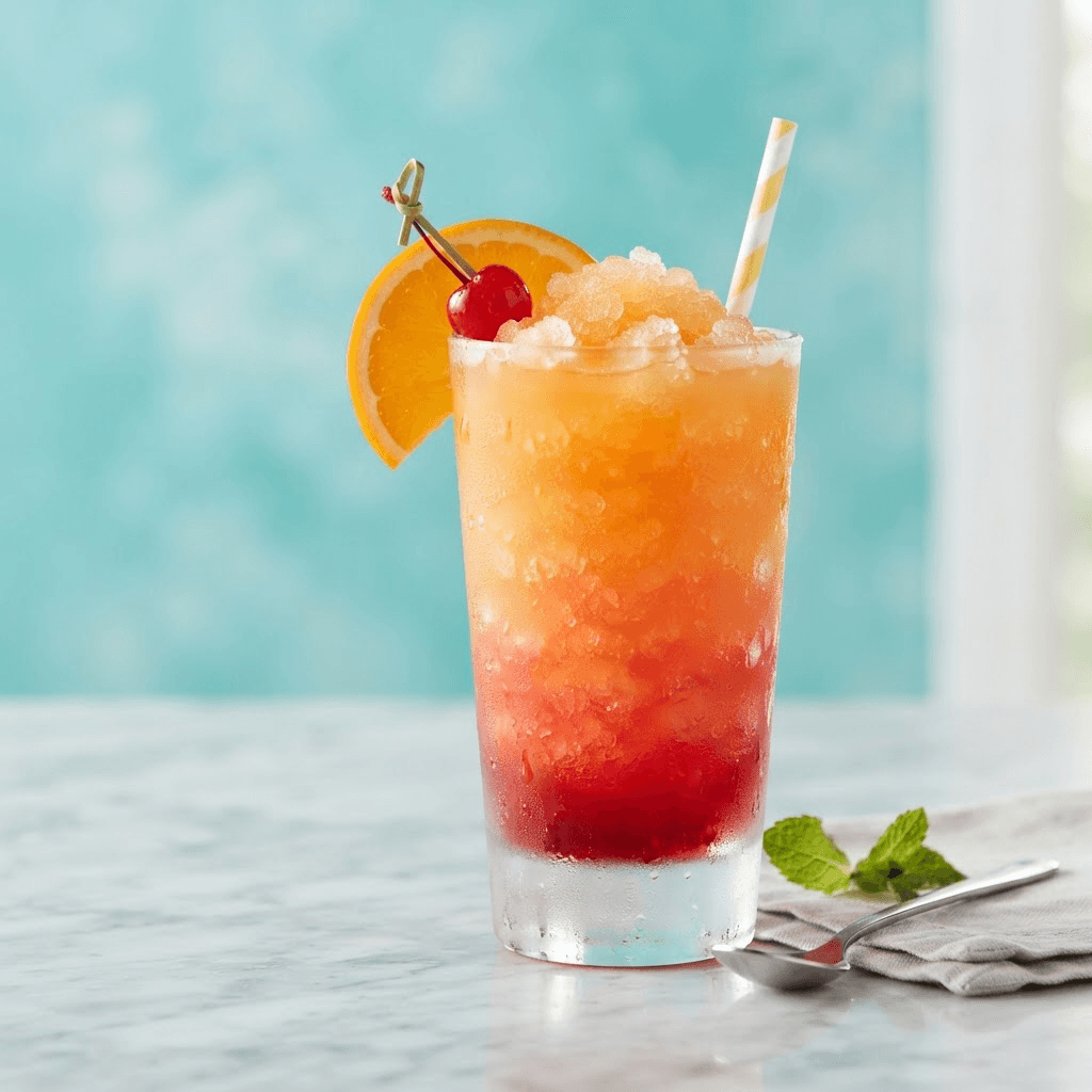 Tequila Sunrise Slush