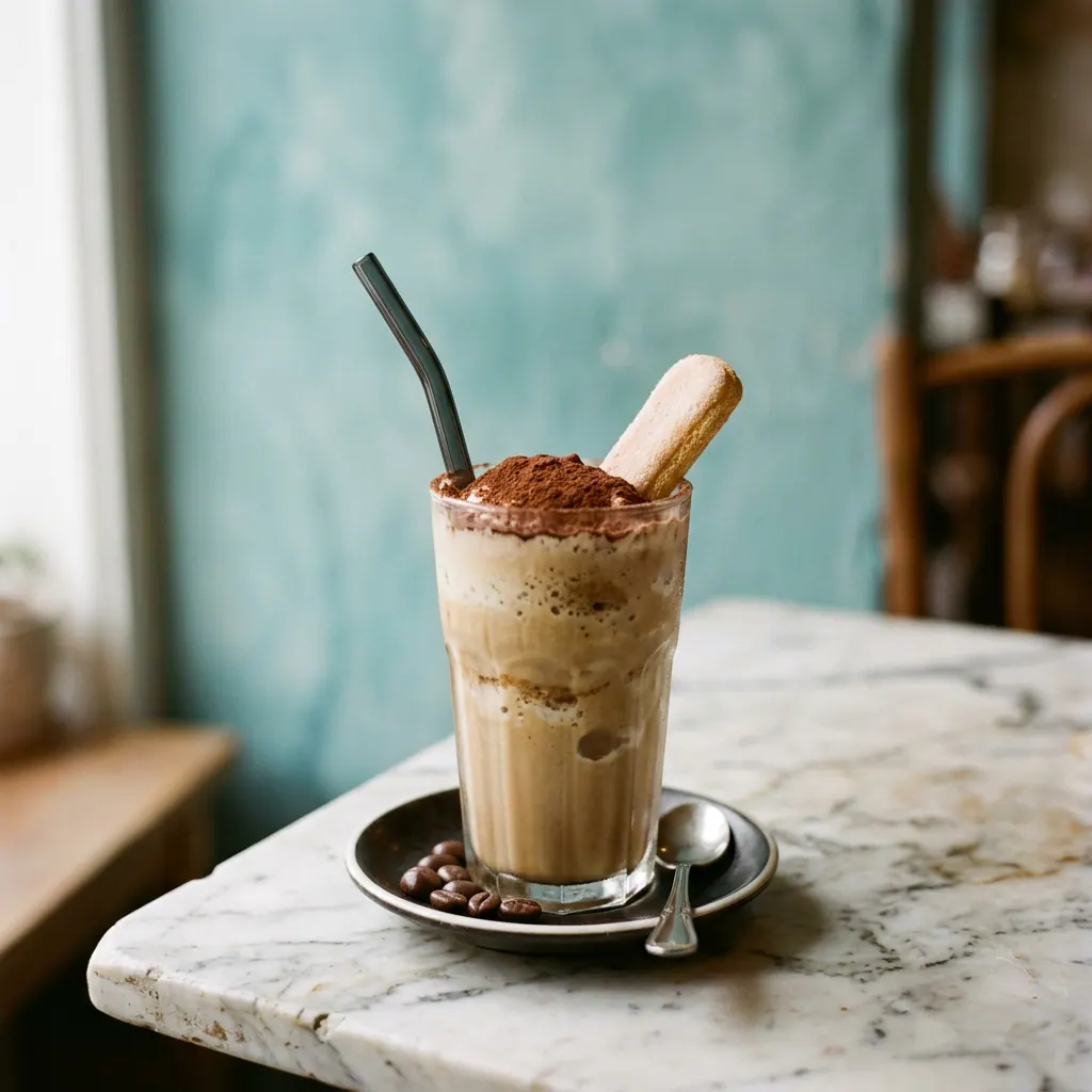 Tiramisu-frappé — Frappé & Iskaffe