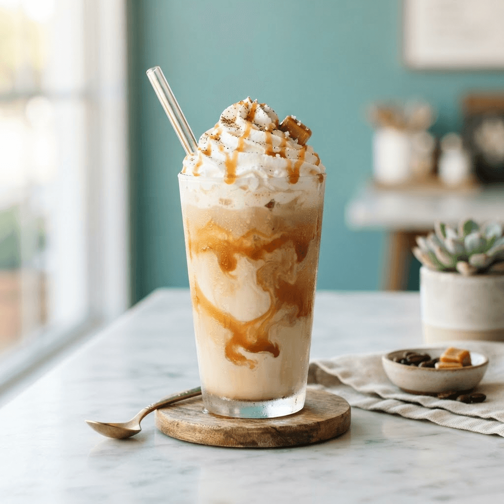 Vanilla Caramel Frappé