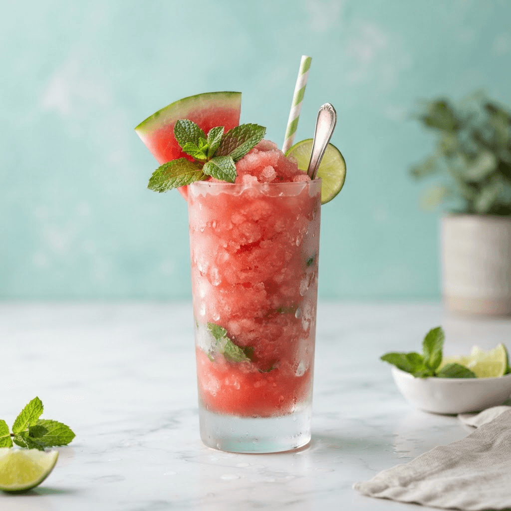 Watermelon Mojito Slush
