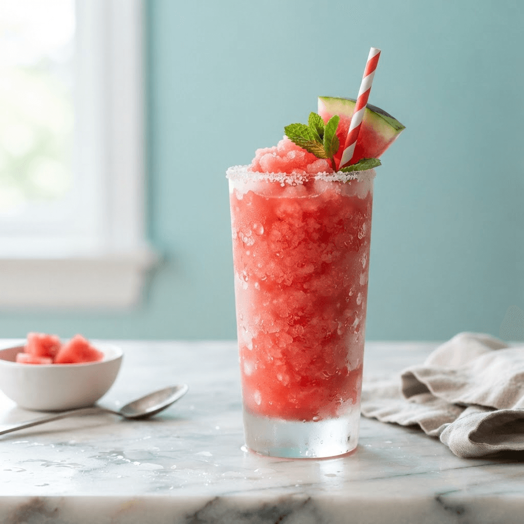 Watermelon Vodka Slush